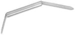 OLYMPX 100 Pcs of 2” Capacity Premium Metal Prong Paper Fastener Bases, 2.75 Inch Base for Paper File Clip Folder Accessories, Box of 100 - Image 2